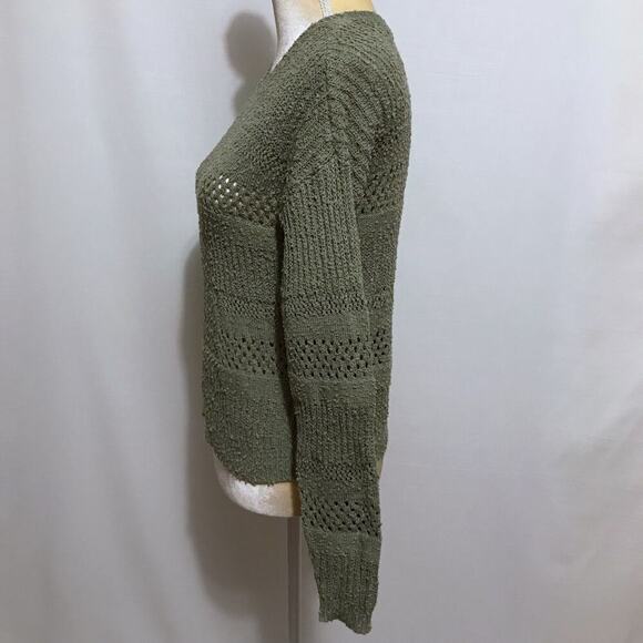 Hooked Up NWT Sage Knit Sweater Juniors XS - Picture 5 of 9